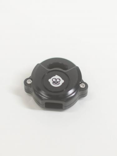 CNC BLACK  KEY COVER FOR MONKEY 125 FROM 2018 TO NOW